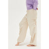 SATIN CARGO PANTS