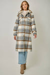 TWOFER HOODIE PLAID JACKET