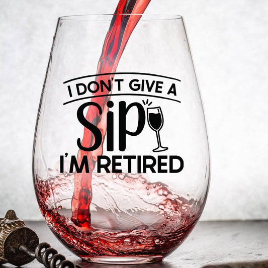 I DON'T GIVE A SIP WINE
