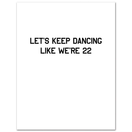 TAYLOR A LOT GOING ON BIRTHDAY CARD