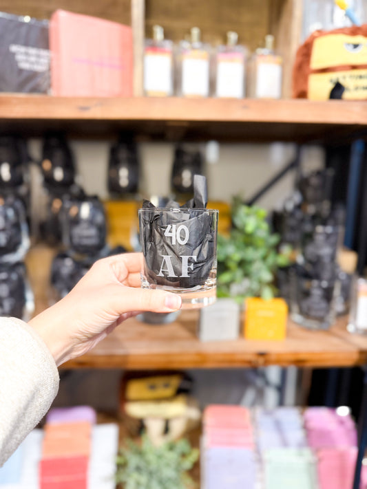 40 AF ROCKS GLASS