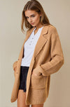 SWEATER BLAZER