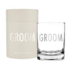 GROOM ROCKS GLASS