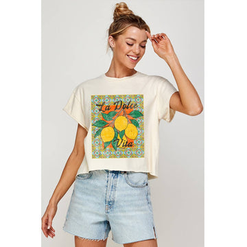 LA DOLCE VITA CROP TOP