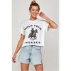 HOLD YOUR HORSES GRAPHIC CROP