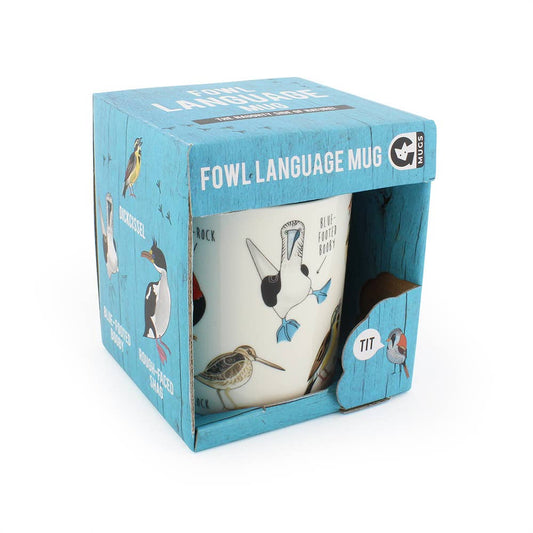 FOWL LANGUAGE MUG