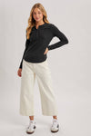 HENLEY SNAP BUTTON FRONT