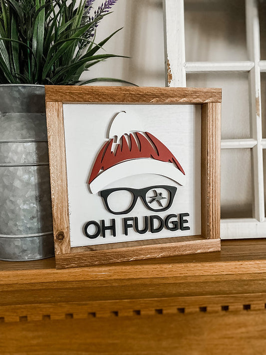 OH FUDGE FRAMED