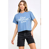 SLOW MORNING CLUB CROP TOP