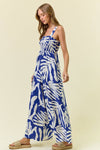 FLORAL WIDE-LEG JUMPSUIT
