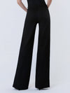 PRESSED BLACK WIDE LEG JEANS