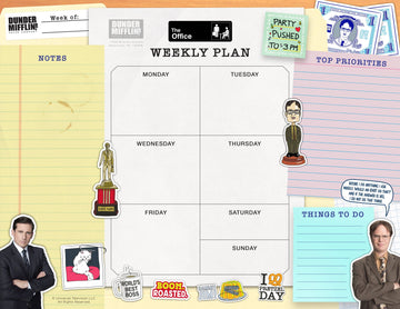 THE OFFICE WEEKLY PLANNER NOTEPAD
