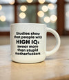 HIGH IQS COFFEE MUG