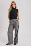 MOCK NECK KNIT TANK TOP