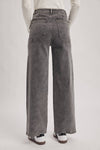HIGH-RISE SEAMED POCKETS STRAIGHT LEG JEANS