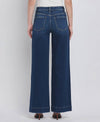 HIGH RISE PATCH POCKET JEANS