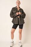 FLEECE SHERPA SHACKET