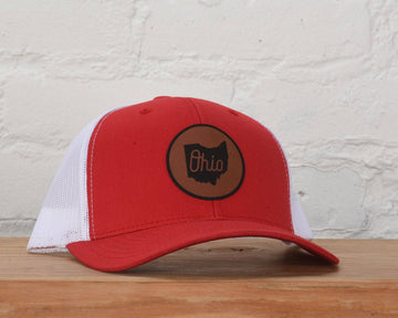 OHIO STATE SNAPBACK TAN LOGO