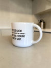 PLEASE CHEW MUG