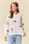 BEE KNIT SWEATER