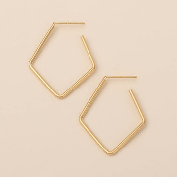 ORION DIAMOND HOOP GOLD