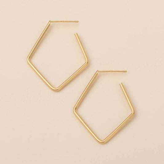 ORION DIAMOND HOOP GOLD