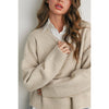 TIE BACK SWEATER