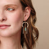 DREAM ROSE QUARTZ EARRINGS