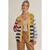 MULTI STRIPE CARDIGAN