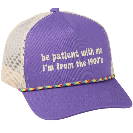 BE PATIENT WITH ME TRUCKER HAT