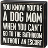 WITHOUT AN ESCORT BOX SIGN
