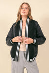 QUILTED OPEN CARDIGAN