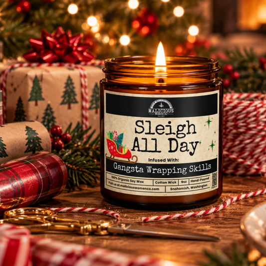 SLEIGH ALL DAY CANDLE