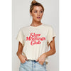SLOW MORNING CLUB CROP TOP