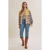 MULTI STRIPE CARDIGAN