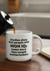 HIGH IQS COFFEE MUG