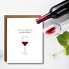PERFECT BLEND WINE ENGAGEMENT /WEDDING OR ANNIVERSARY CARD