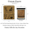 A WISE WOMAN RETIREMENT CANDLE