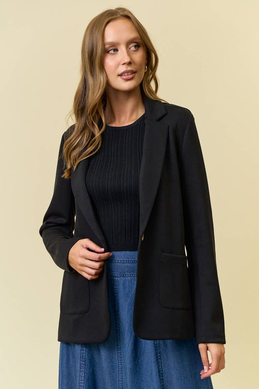 MODAL BLAZER WITH POCKET