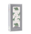 GREEN DINOSAURS SWADDLE