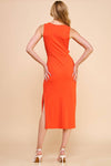 TWIST CUT-OUT DRESS
