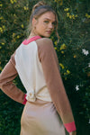 COLORBLOCK CREWNECK SWEATER