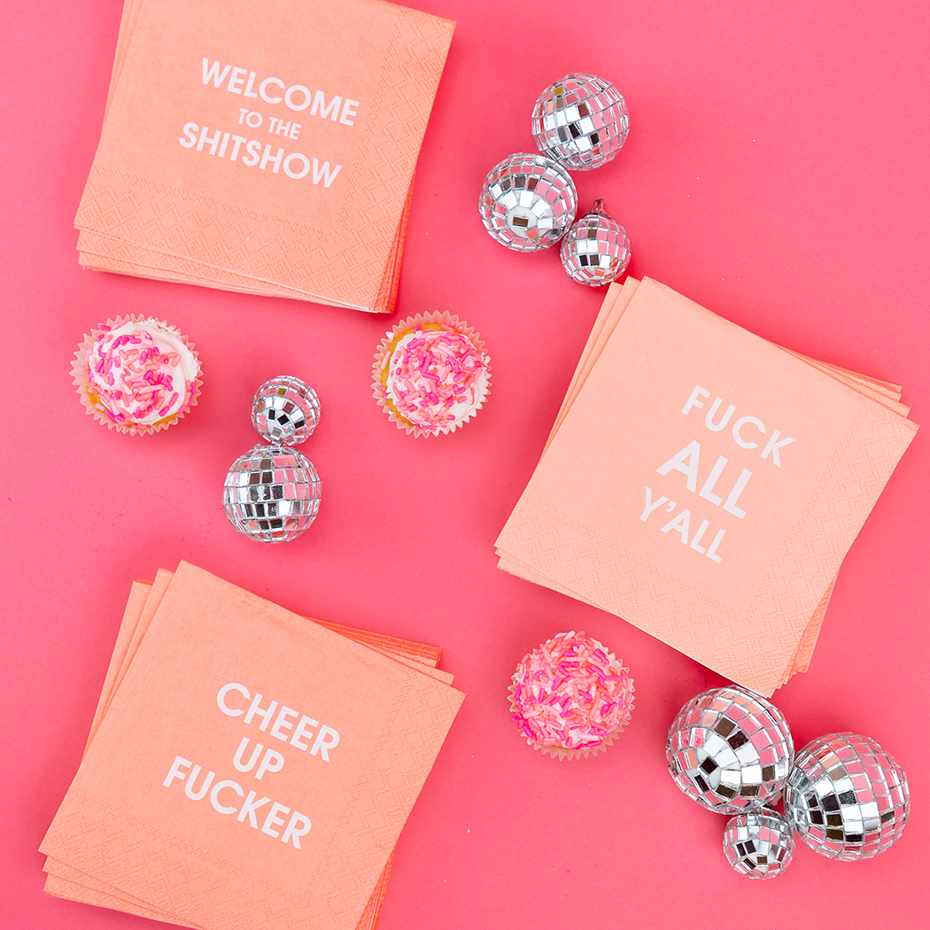 Welcome to the Shitshow Napkins - Thumbnail 2