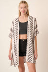 TRIBAL PRINT CARDIGAN