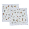 FOX AND DEER BABY BLANKIE SET