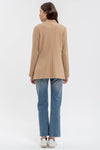 NOTCH COLLAR BLAZER