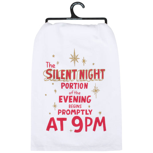 SILENT NIGHT TOWEL