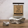 TURNING 20 TWICE CANDLE