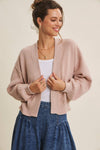 BALLOON SLEEVE CARDIGAN