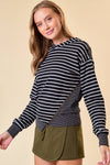 ASYMMETRICAL FLEECE HOODIE